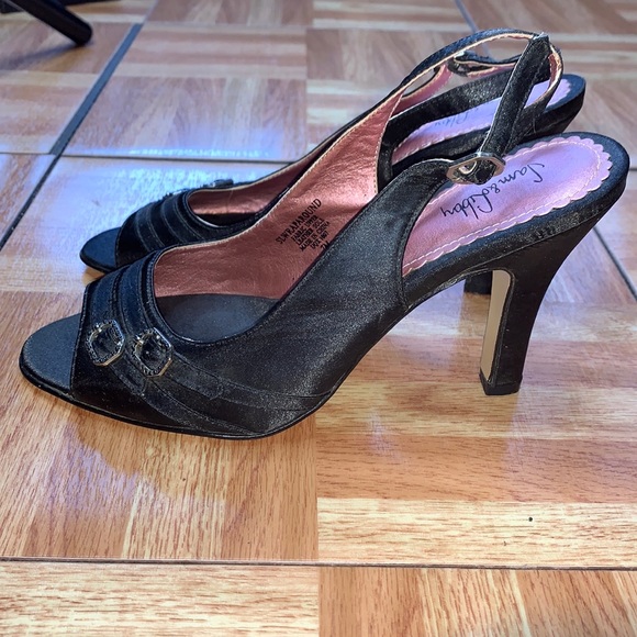 Donated Sam & Libby Sl Wraparound Slingback Heel W/ buckles - GUC 7 - Picture 3 of 8
